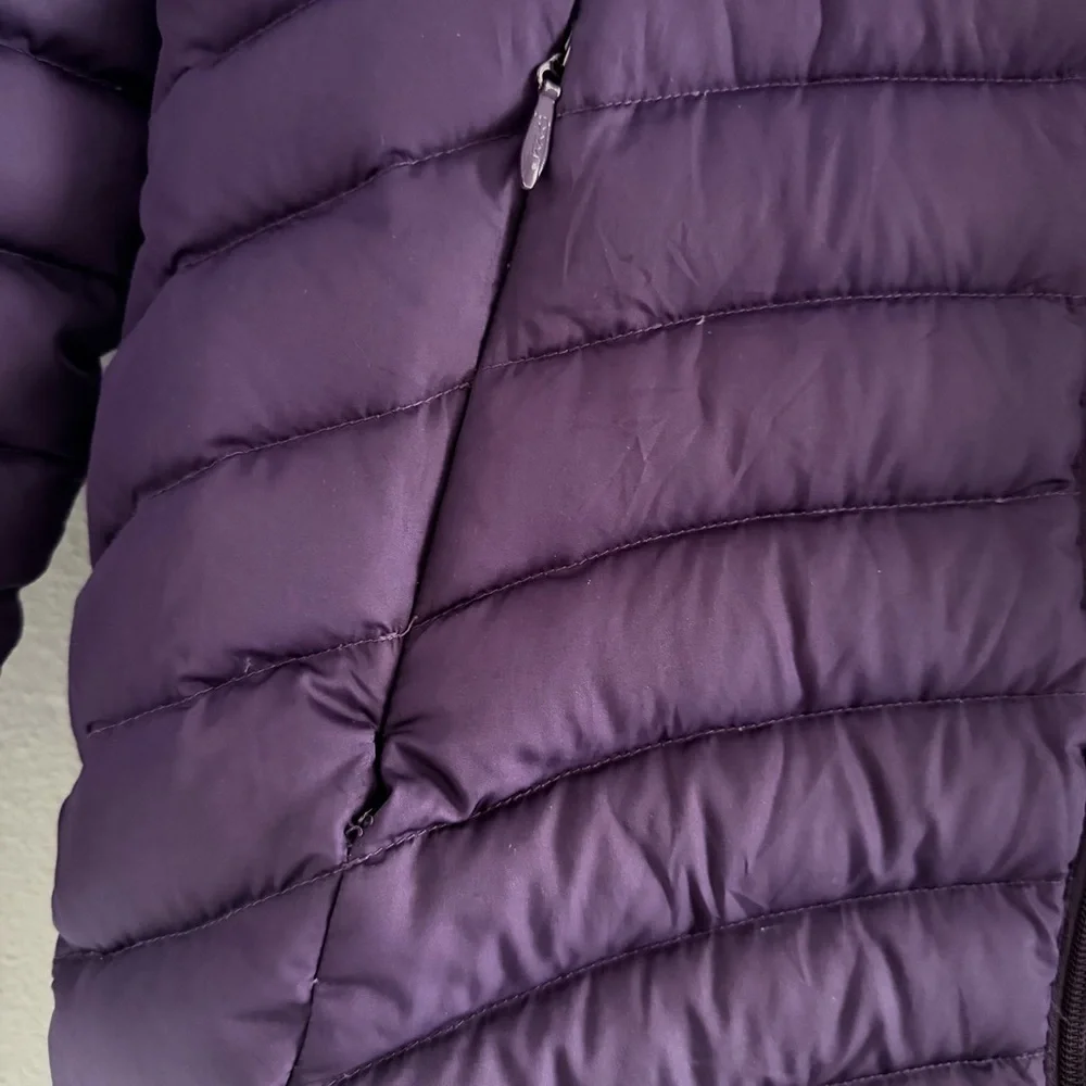 ALPINE DESIGN Women's Duck Down‎ Puffer Parka Hooded Purple M Jacket